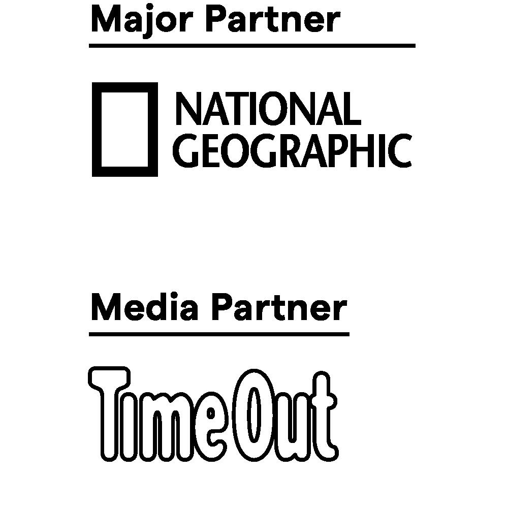 Logos Nation Geographic and TimeOut